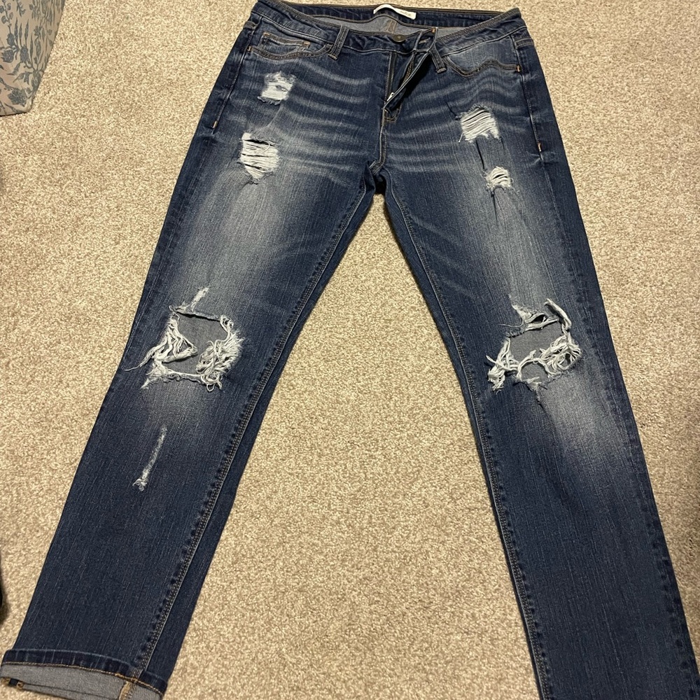 Womens Buckle Jeans
